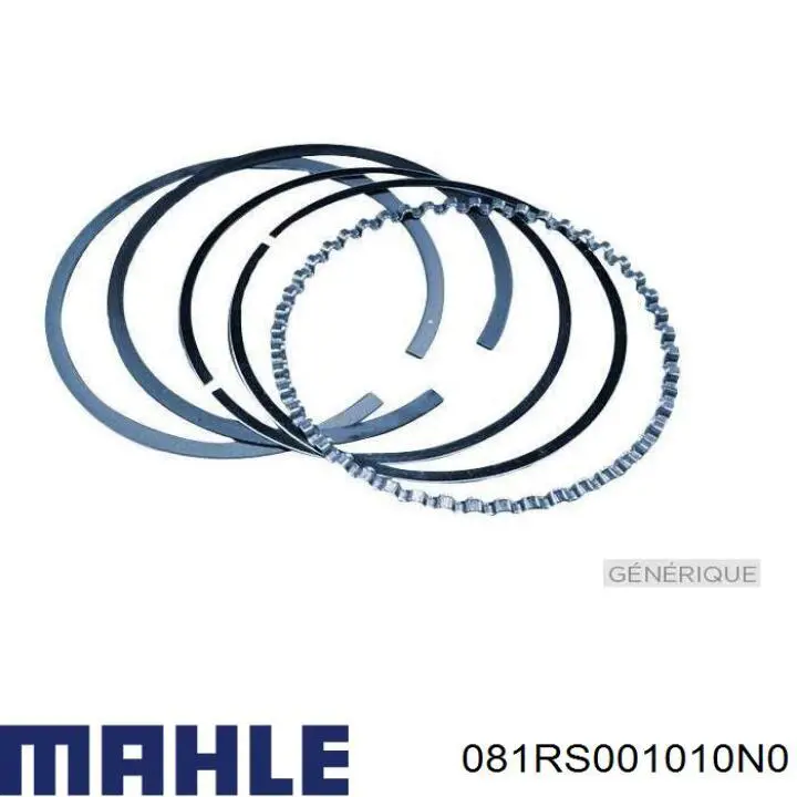 Comprar 081RS001010N0 Mahle Original Aros de pistón para 1 cilindro, STD