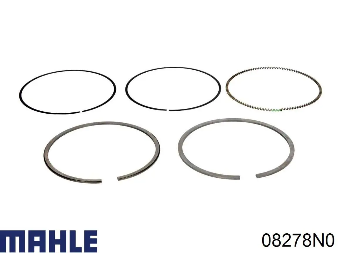 Comprar 08278N0 Mahle Original Aros de pistón para 1 cilindro, STD