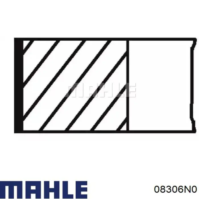 Comprar 08306N0 Mahle Original Aros de pistón para 1 cilindro, STD