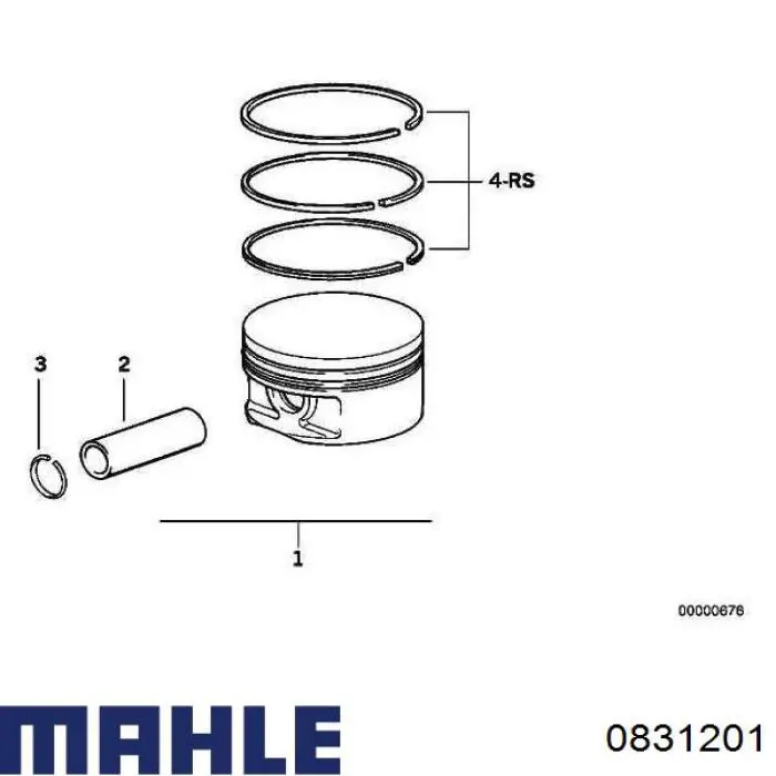 0831201 Mahle Original