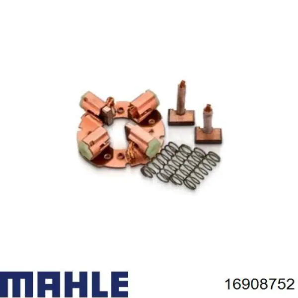 16908752 Mahle Original soporte, escobillas de carbón, motor de arranque