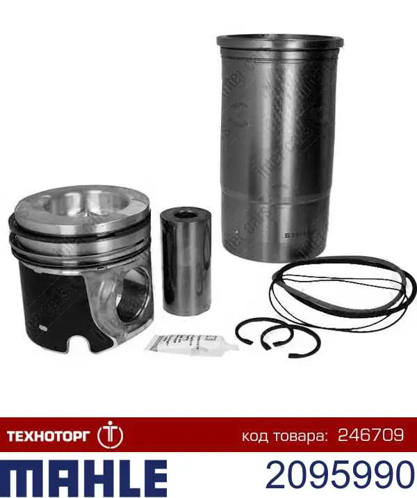 2095990 Mahle Original Juego de pistón y camisa