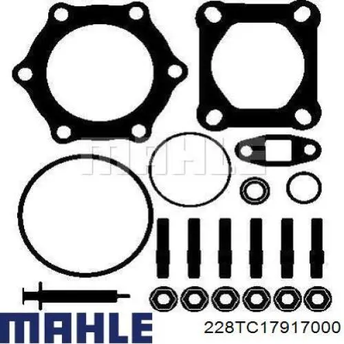 228 TC 17917 000 Mahle Original turbocompresor