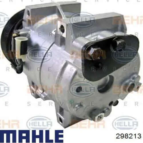 298213 Mahle Original pistón completo para 1 cilindro, cota de reparación + 1,00 mm