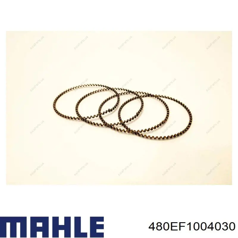 480EF-1004030 Mahle Original juego de aros de pistón, motor, std