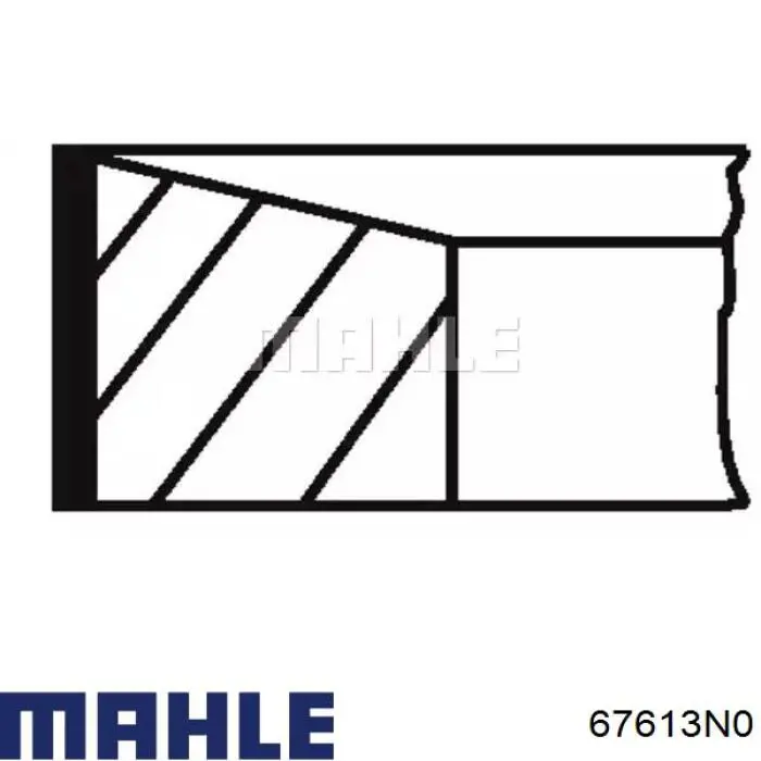 Juego de anillos de pistón, motor, STD Mahle Original 67613N0 precio, desde 44,56 EUR