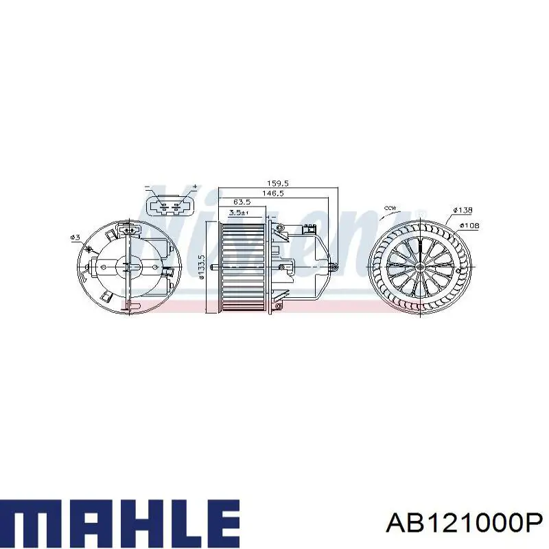 AB121000P Mahle Original