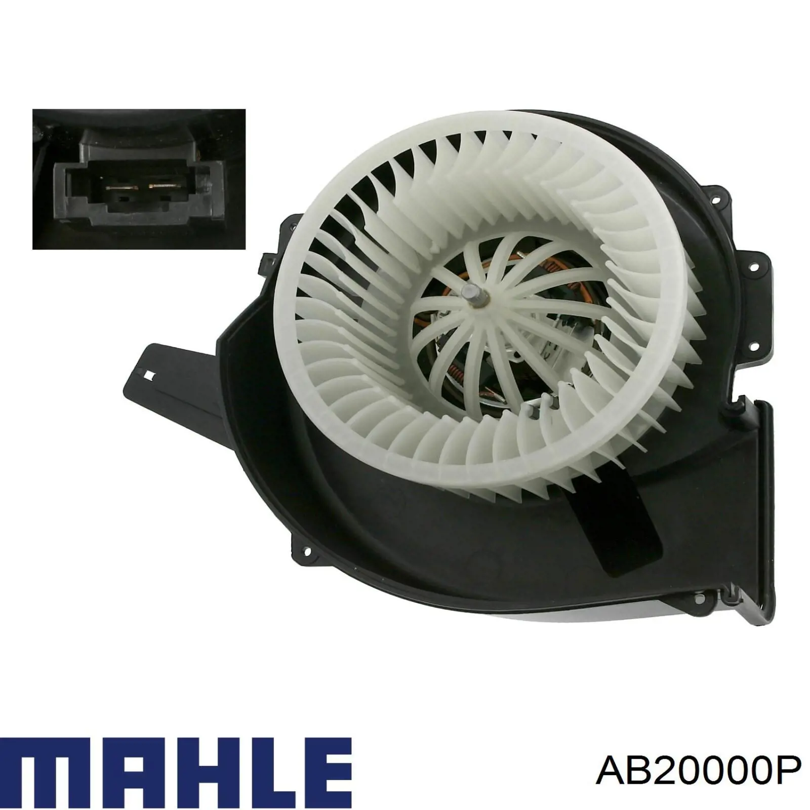 AB 20 000P Mahle Original motor eléctrico, ventilador habitáculo