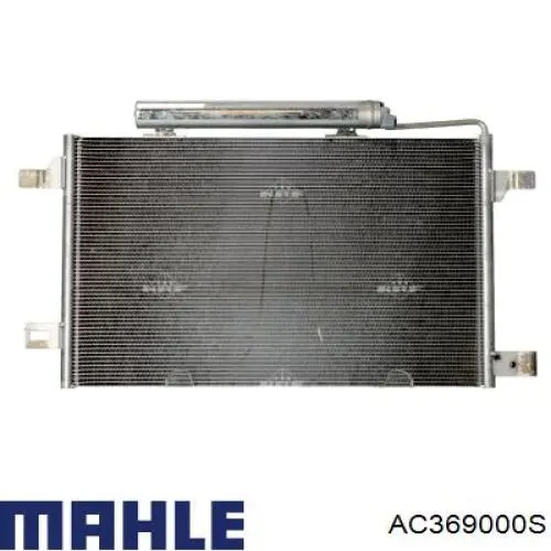 AC 369 000S Mahle Original condensador aire acondicionado