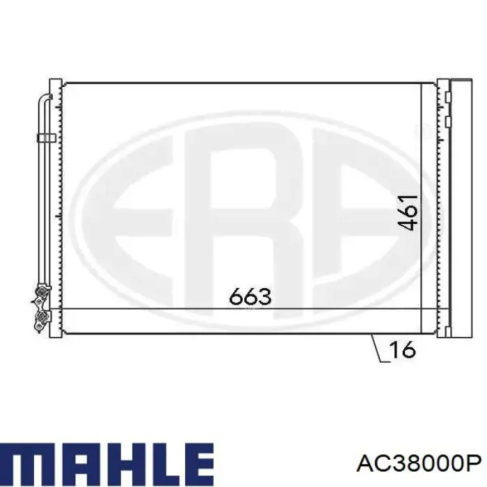 Comprar AC38000P Mahle Original Condensador de aire acondicionado