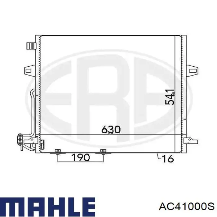 Comprar AC41000S Mahle Original Condensador de aire acondicionado