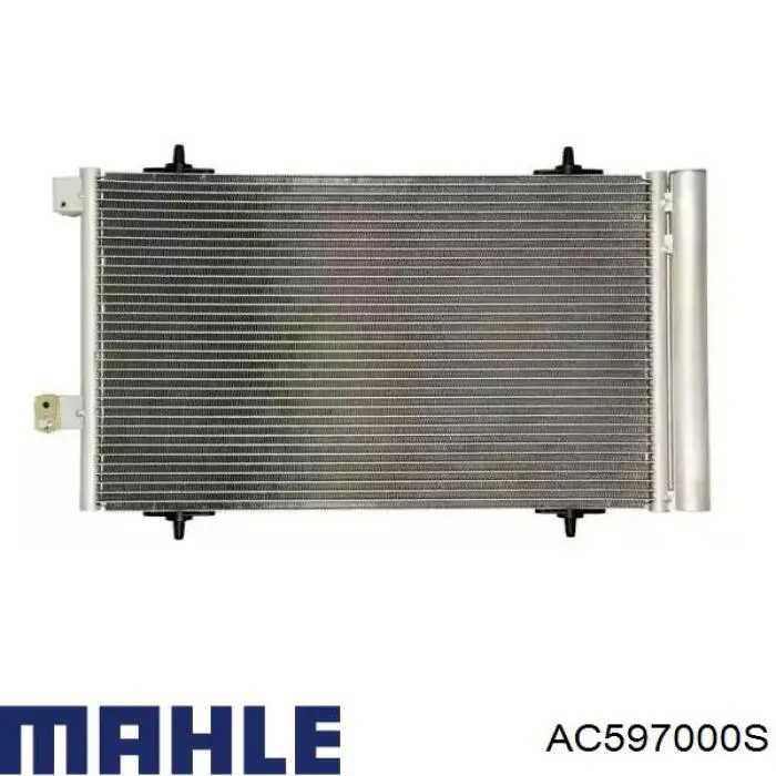 AC 597 000S Mahle Original condensador aire acondicionado