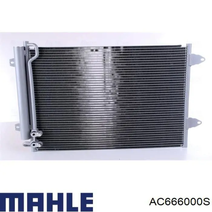 AC 666 000S Mahle Original condensador aire acondicionado