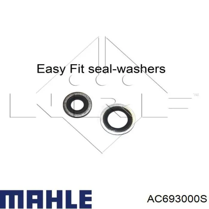 AC693000S Mahle Original condensador aire acondicionado