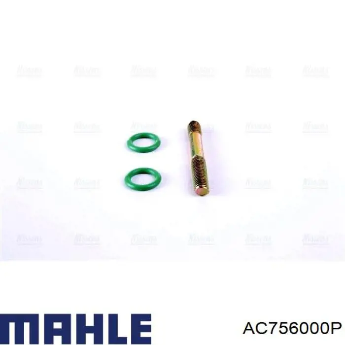 AC756000P Mahle Original condensador aire acondicionado