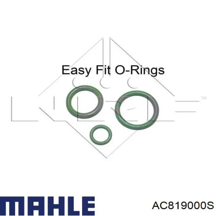 AC 819 000S Mahle Original condensador aire acondicionado