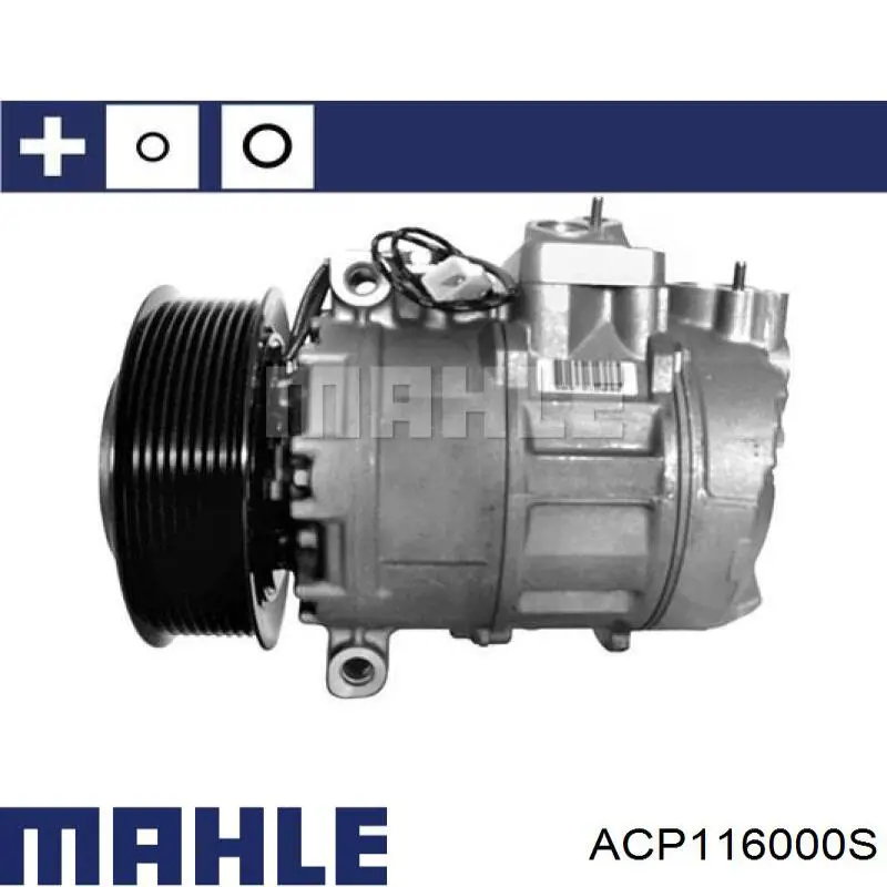 ACP 116 000S Mahle Original compresor de aire acondicionado