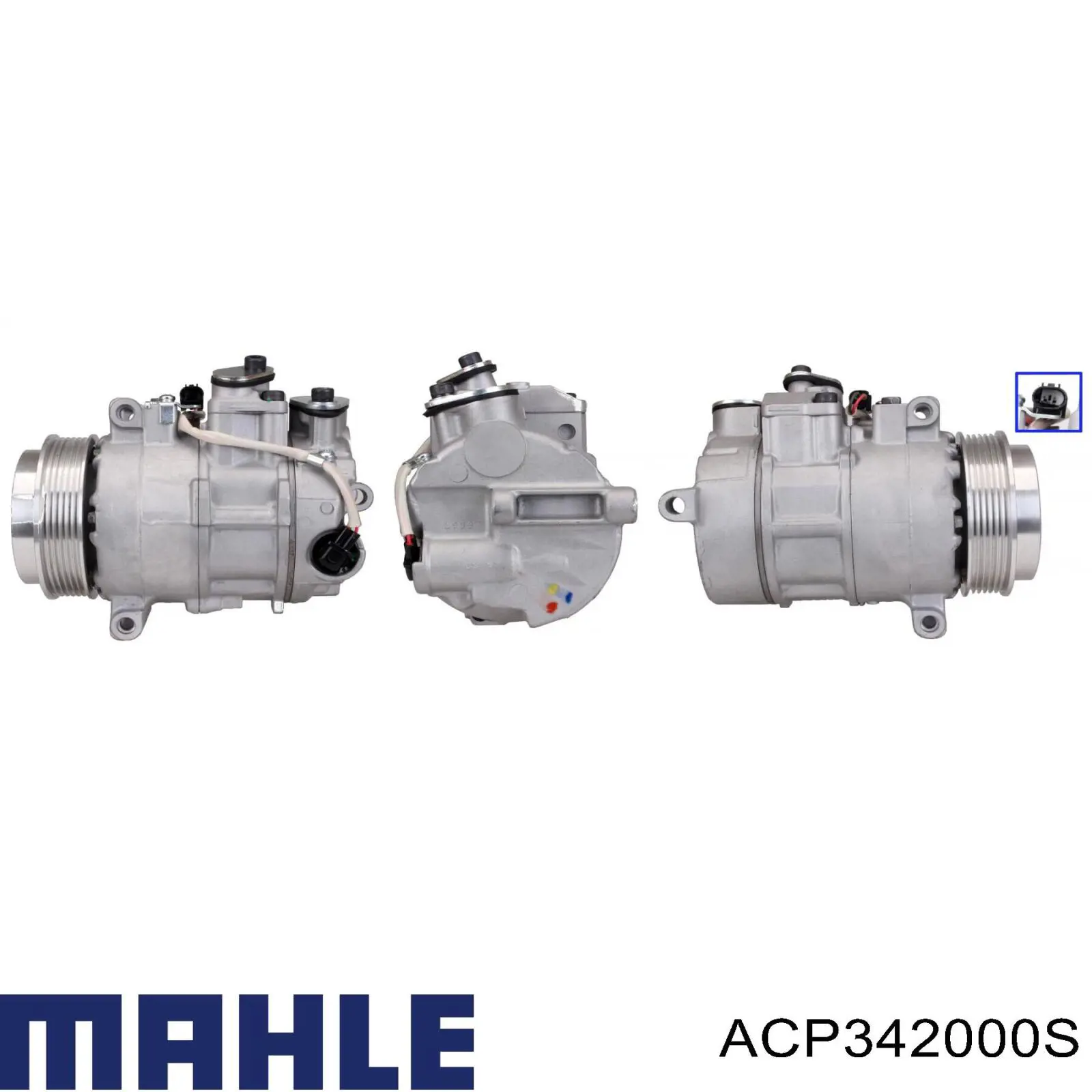 ACP342000S Mahle Original compresor de aire acondicionado