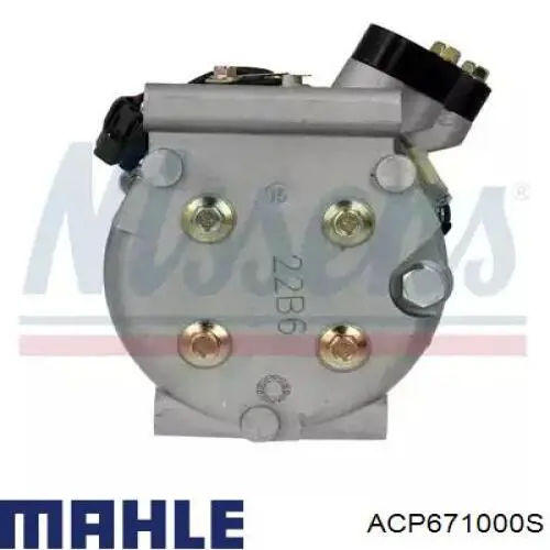 ACP671000S Mahle Original Compresor climatizador