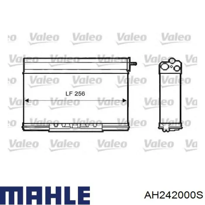 Radiador de calefacción Mahle Original AH242000S precio, desde 59,55 EUR
