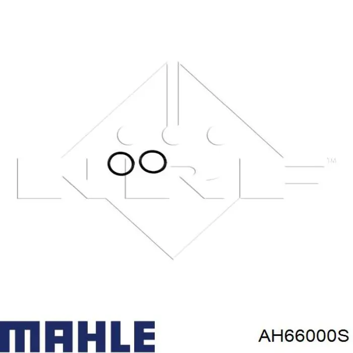 AH66000S Mahle Original radiador de calefacción