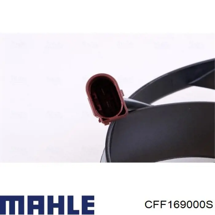 Ventilador de refrigeración completo derecho (motor y hélice) CFF169000S Mahle Original