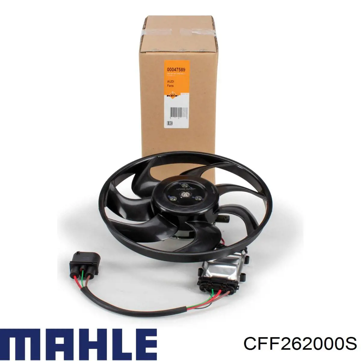 CFF 262 000S Mahle Original ventilador (rodete +motor refrigeración del motor con electromotor, izquierdo)