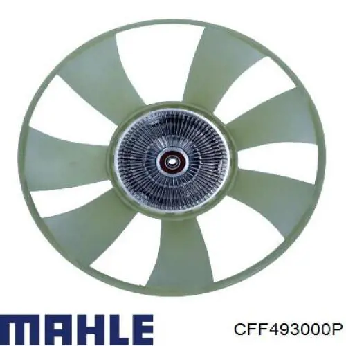 CFF 493 000P Mahle Original rodete ventilador, refrigeración de motor