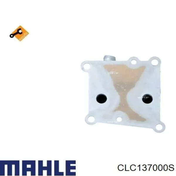 CLC 137 000S Mahle Original radiador de aceite, bajo de filtro