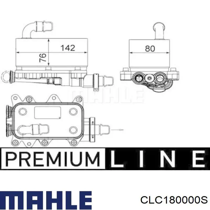 Radiador de refrigeración de la transmisión Mahle Original CLC180000S precio, desde 38,35 EUR