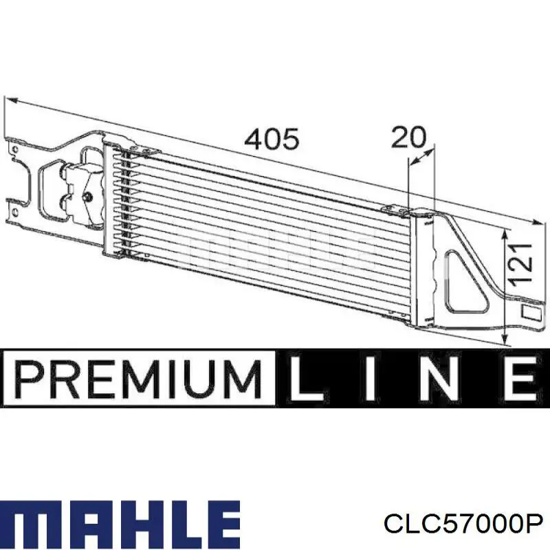 CLC57000P Mahle Original radiador enfriador de la transmision/caja de cambios