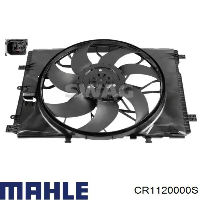 CR 1120 000S Mahle Original radiador