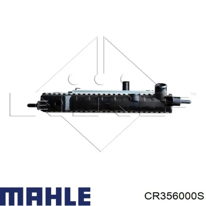 CR356000S Mahle Original radiador refrigeración del motor