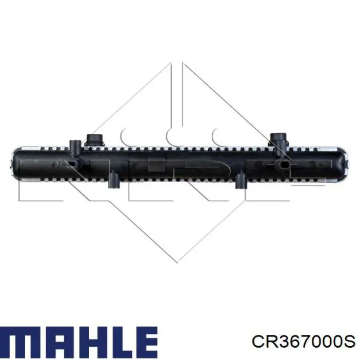 CR 367 000S Mahle Original radiador refrigeración del motor