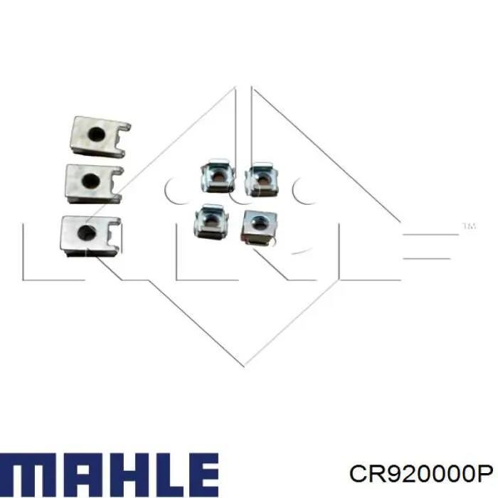 CR920000P Mahle Original radiador refrigeración del motor