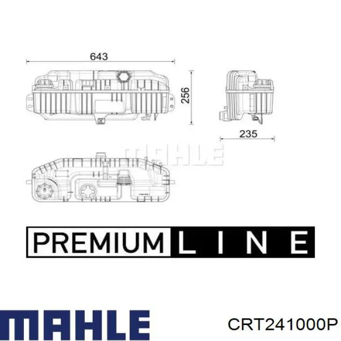 CRT241000P Mahle Original