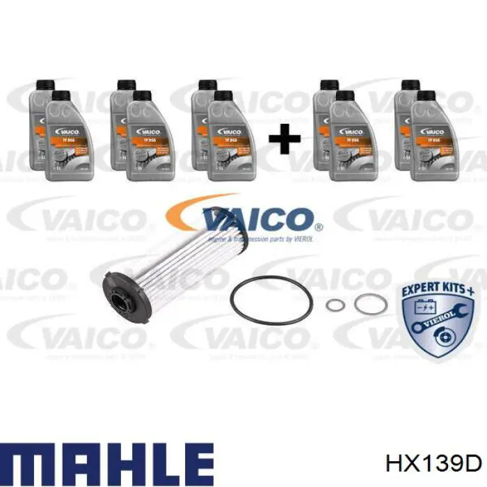 HX139D Mahle Original Filtro hidráulico transmisión automática