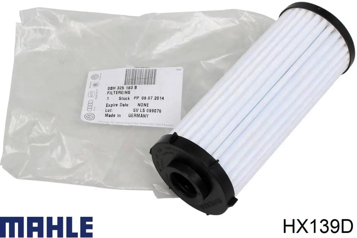 Comprar HX139D Mahle Original Filtro de transmisión automática
