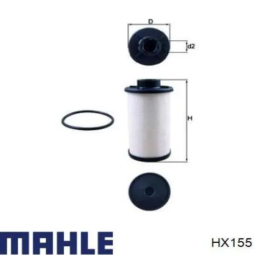 Filtro de transmisión automática HX155 Mahle Original