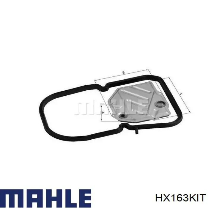 Filtro de transmisión automática HX163KIT Mahle Original