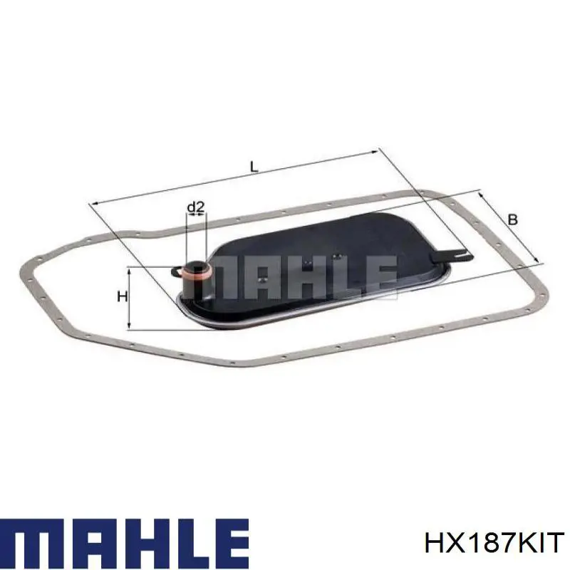 Filtro de transmisión automática HX187KIT Mahle Original