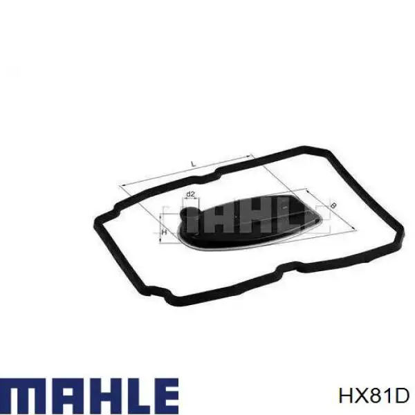 HX81D Mahle Original Filtro hidráulico transmisión automática