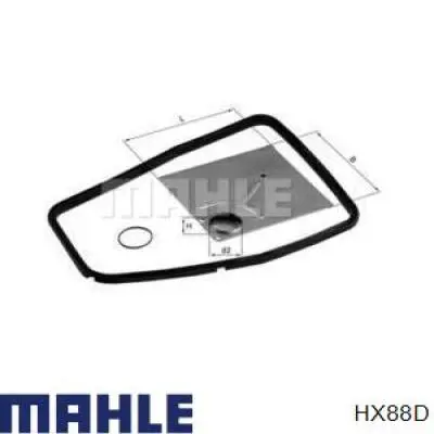 Filtro de transmisión automática HX88D Mahle Original