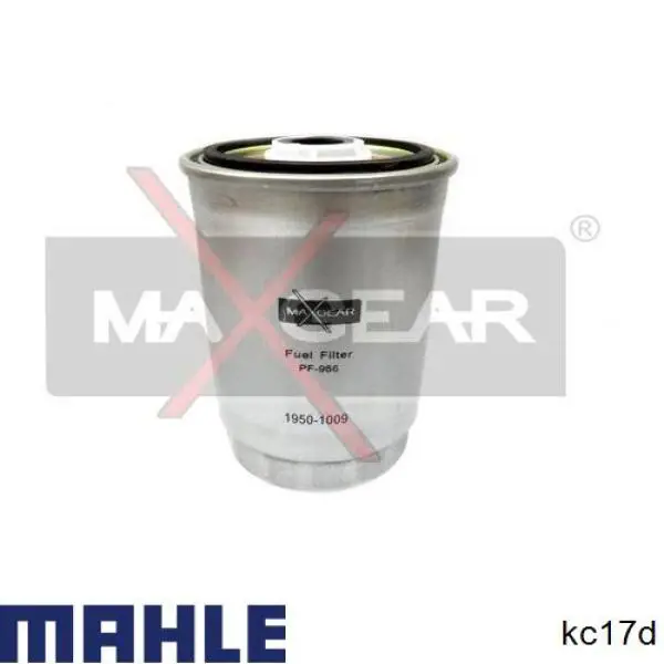 Filtro combustible MAHLE KC17D