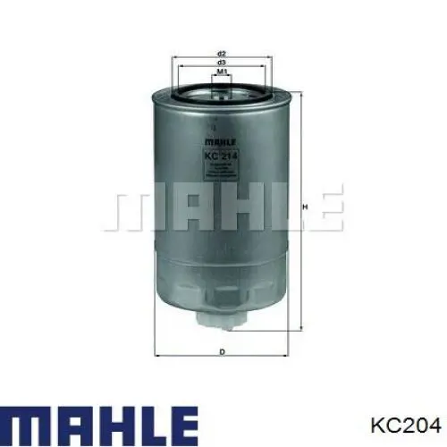 KC204 Mahle Original filtro de combustible