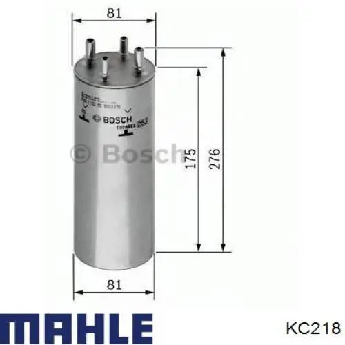 Filtro de combustible KC218 Mahle Original