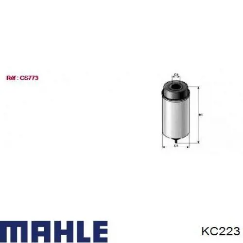 Filtro de combustible KC223 Mahle Original