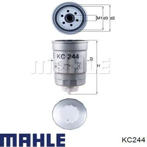 KC244 Mahle Original Filtro de gasolina