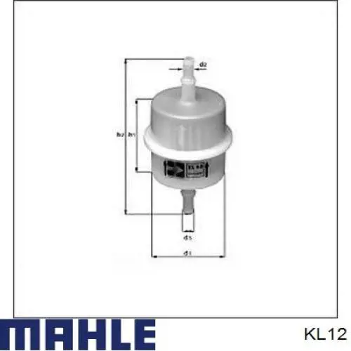 Comprar KL12 Mahle Original Filtro diesel