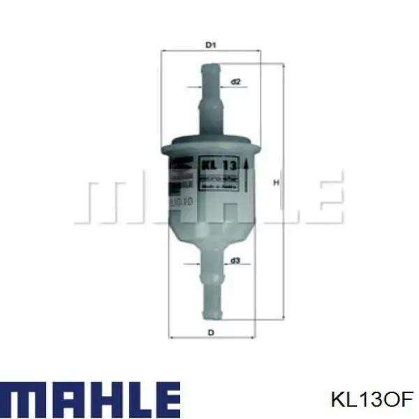 KL13OF Mahle Original filtro combustible